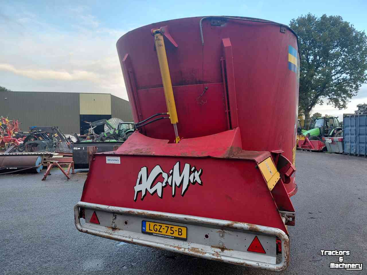Vertical feed mixer AGM AF1200