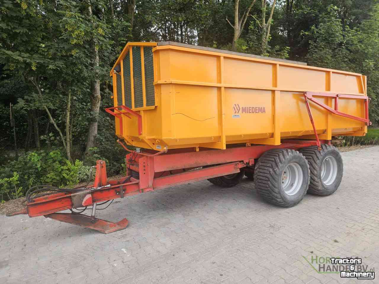 Dumptrailer Miedema HST 100 kieper kipper