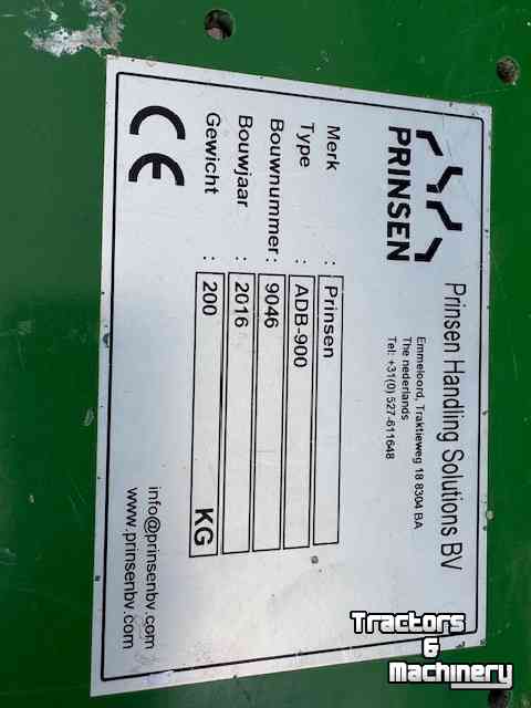 Palletizer Oldenhuis & Prinsen ns omschopper