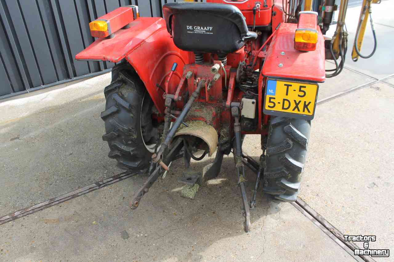 Horticultural Tractors  Eastern 184-4 minitrekker minitractor met hydraulische zij-arm (maaiarm)