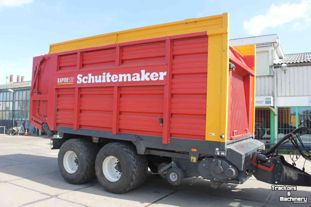 Self-loading wagon Schuitemaker Rapide 520S 22.5 opraapwagen ladewagen dubbeldoelwagen silagewagen