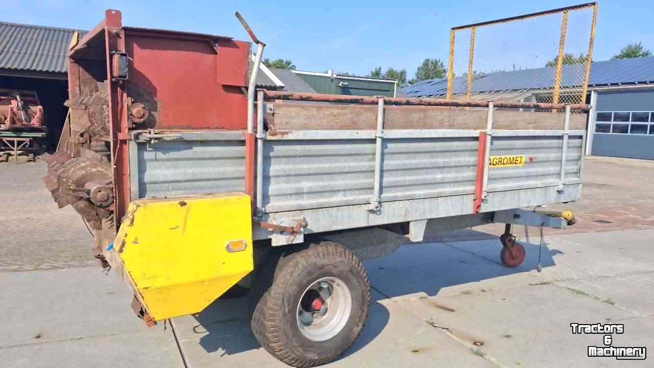Manure spreader Agromet 6000