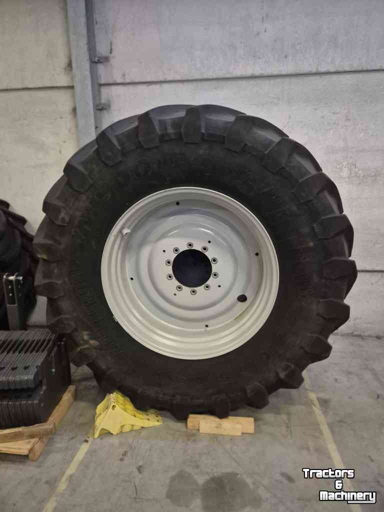 Wheels, Tyres, Rims & Dual spacers  600/65R34  + 710/75R42
