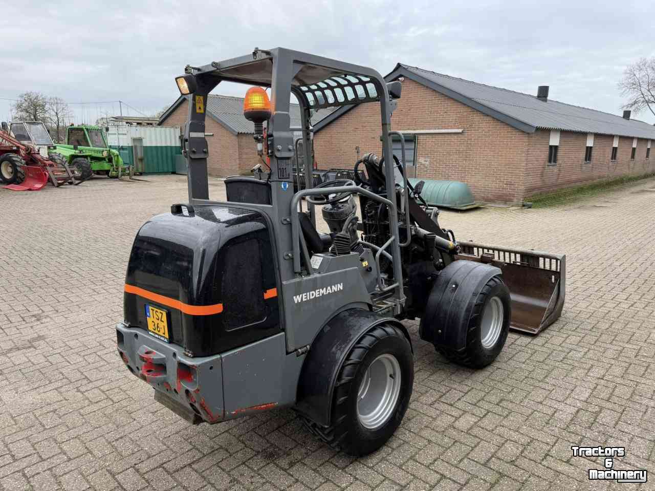 Wheelloader Weidemann 1240CX Shovel Loader