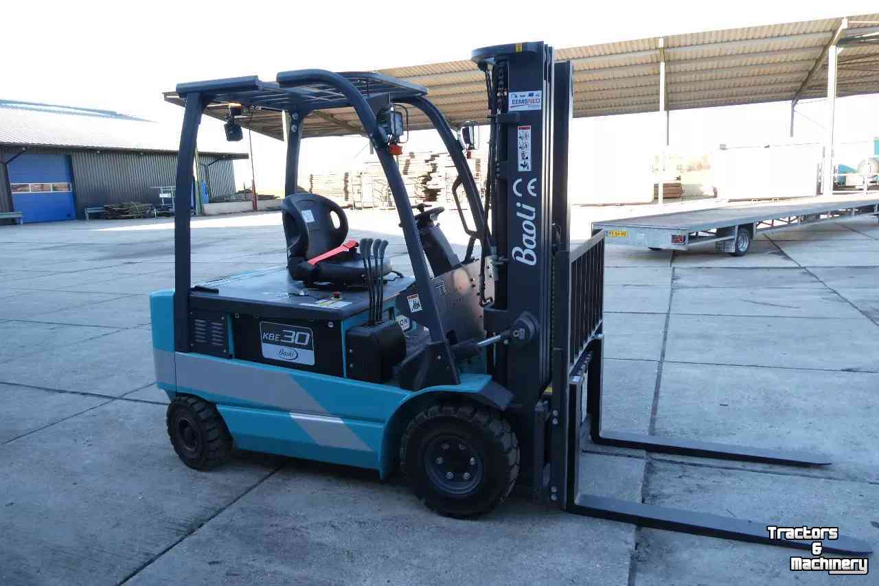 Forklift Baoli KBE30 Elektrisch Overjarig Lease € 315,-- p/m