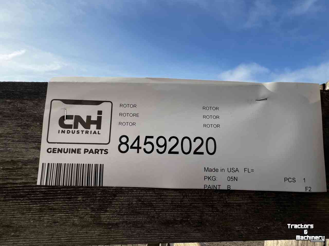 Combine New Holland Rotor New Holland CR Combine 17 inch Links No:8492392/84592020