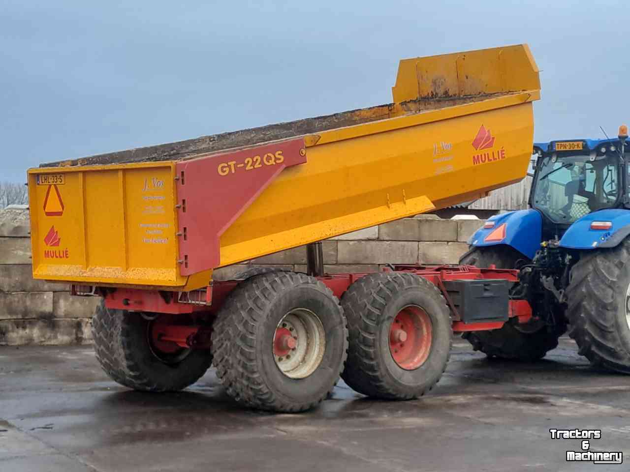 Earth- / Sand-dumper Mullie GT-22QS