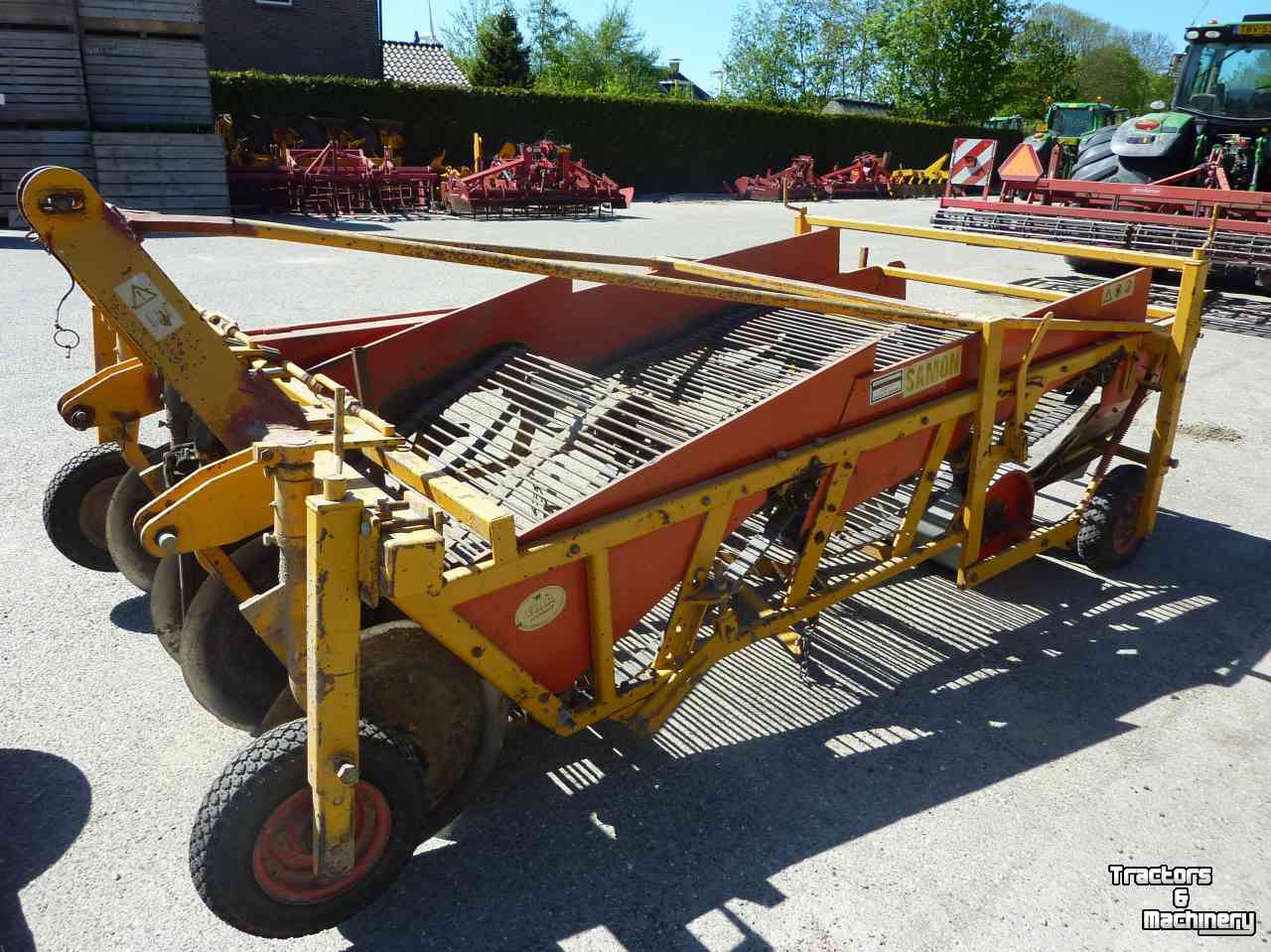 Potato harvester Samon 2 rij dubbele mat