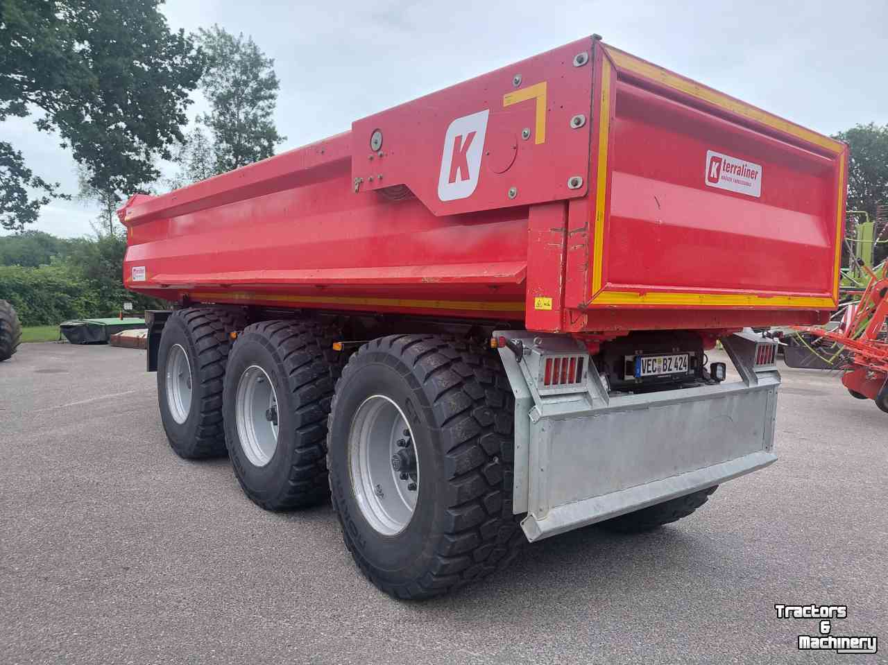 Dumptrailer Kröger MUP 30