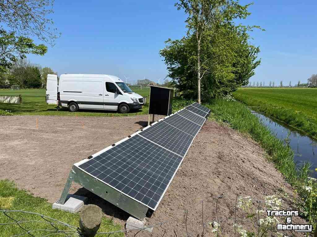 Ride-on mower  Belrobotics / ECHO / Stand alone energie leverancier zonnepanelen accu