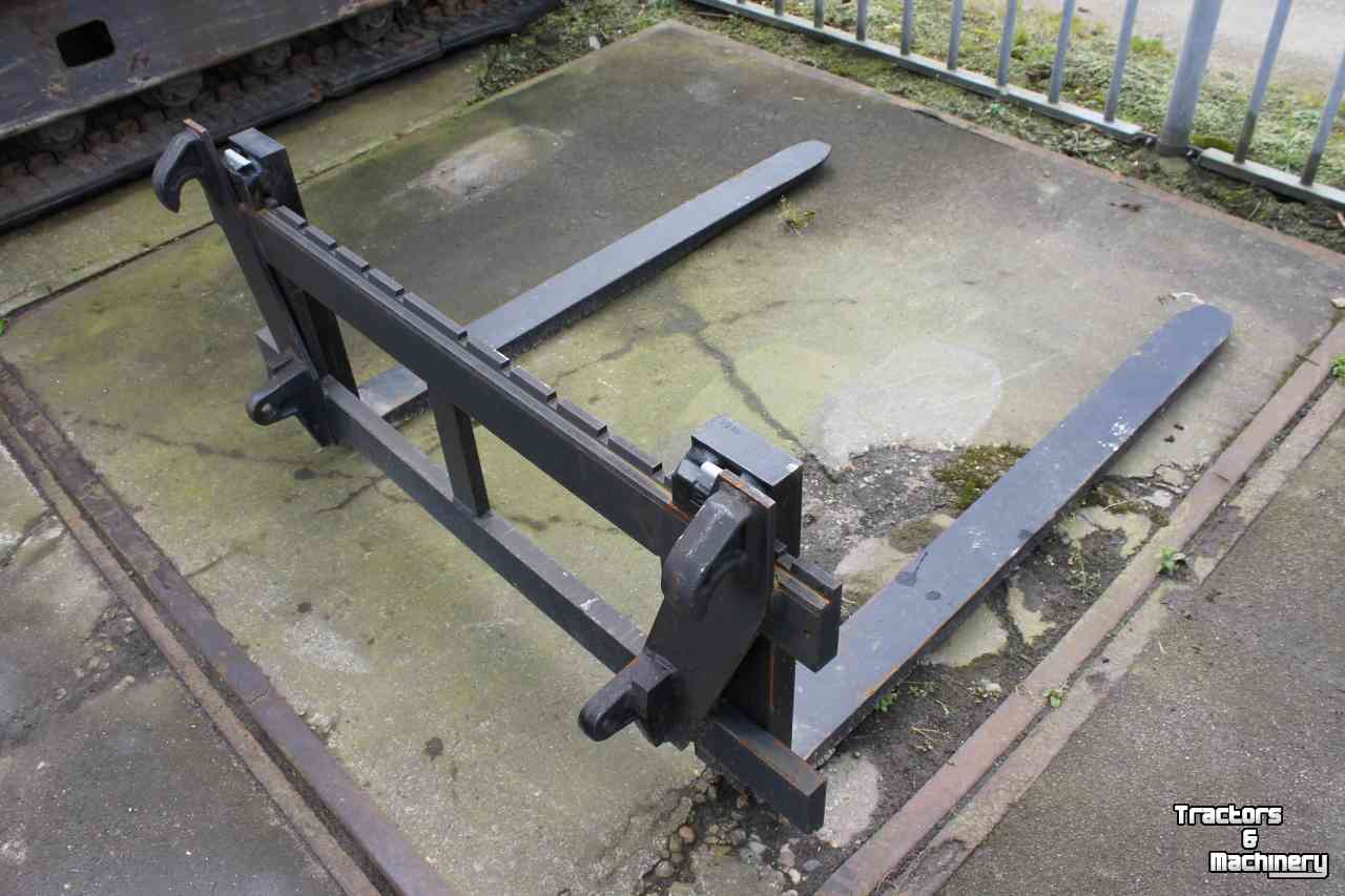Pallet Forks Hemach Palletvorkenbord met palletlepels 1250 mm palletvorken Euro voorlader aankoppeling