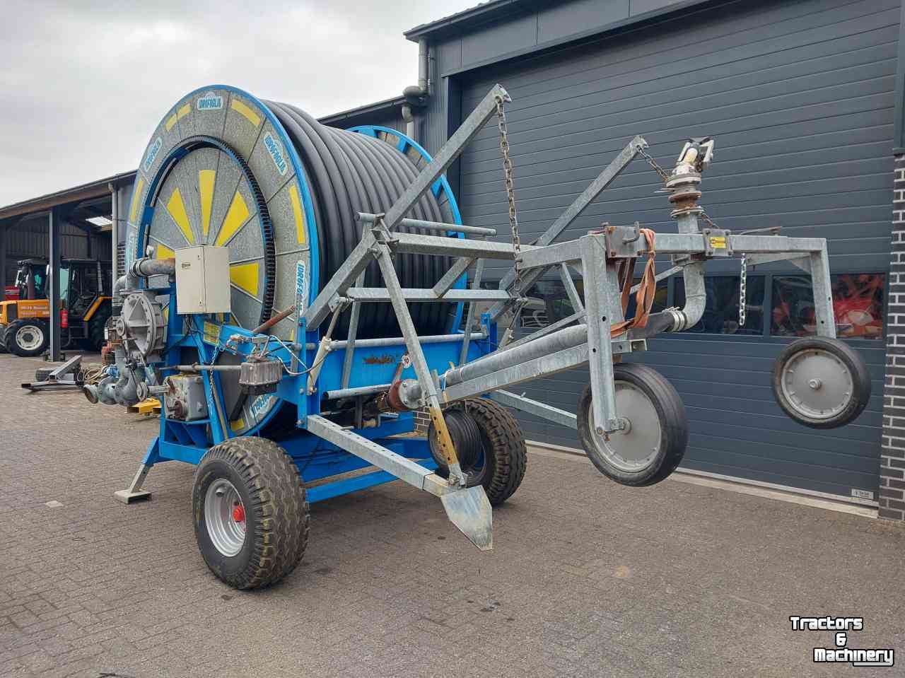 Irrigation hose reel Idrofoglia 100-400 Beregeningshaspel Met Computer
