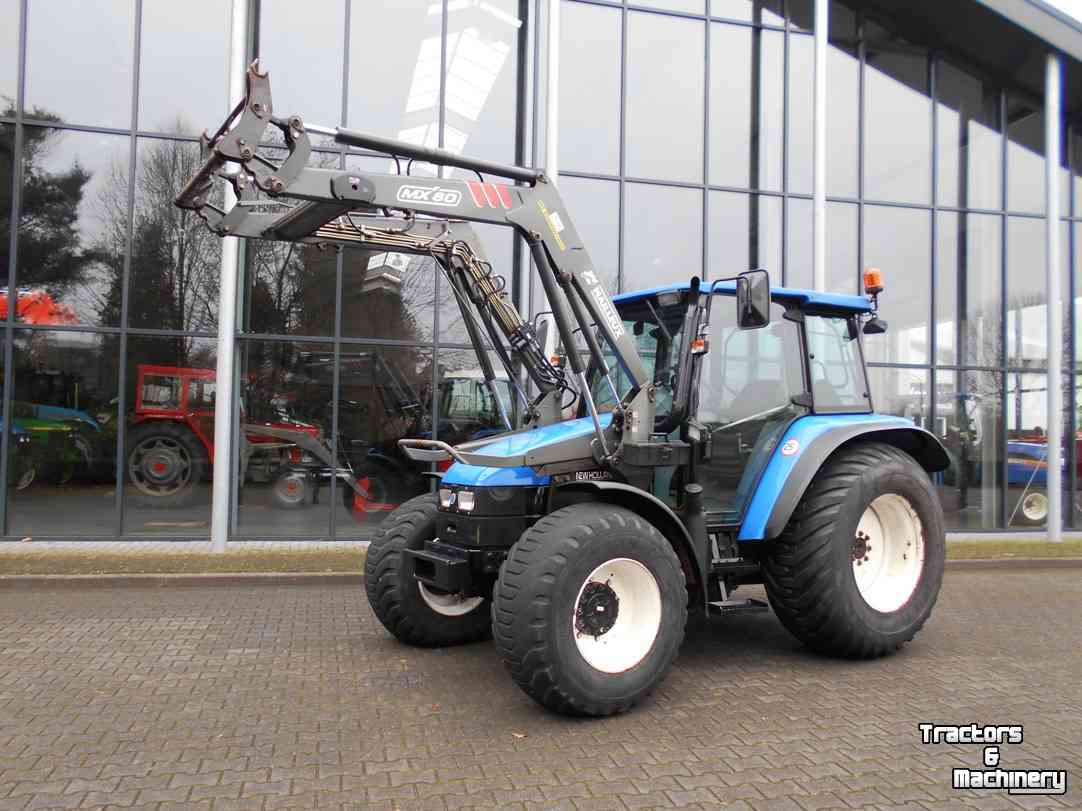 Tractors New Holland TL 90 + frontlader