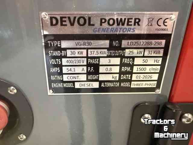 Other transport and industrial equipment and accessories Devos Agri Devol VG-R30