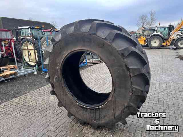 Wheels, Tyres, Rims & Dual spacers Michelin 650/75 R38 MachXbib 1e montage