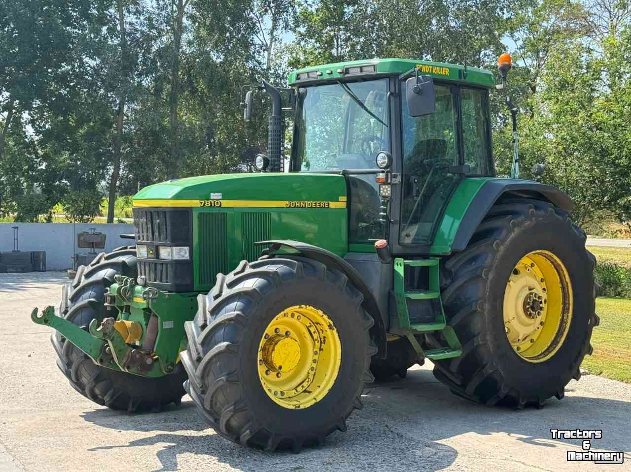 Tractor John Deere 7810 PQ Airco Front Pto
