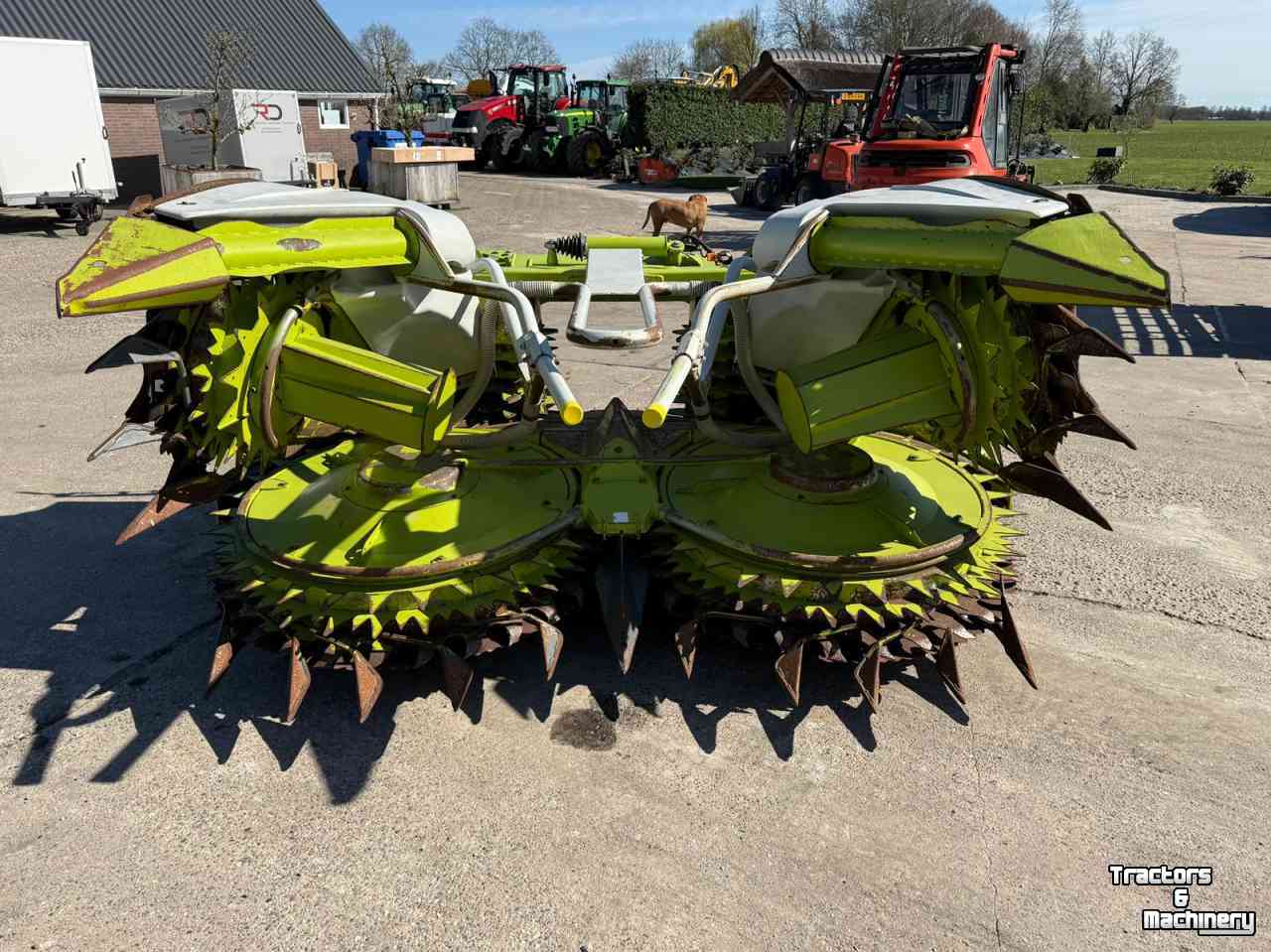 Cornhead Claas Orbis 450 2018 6 rijer maisbek
