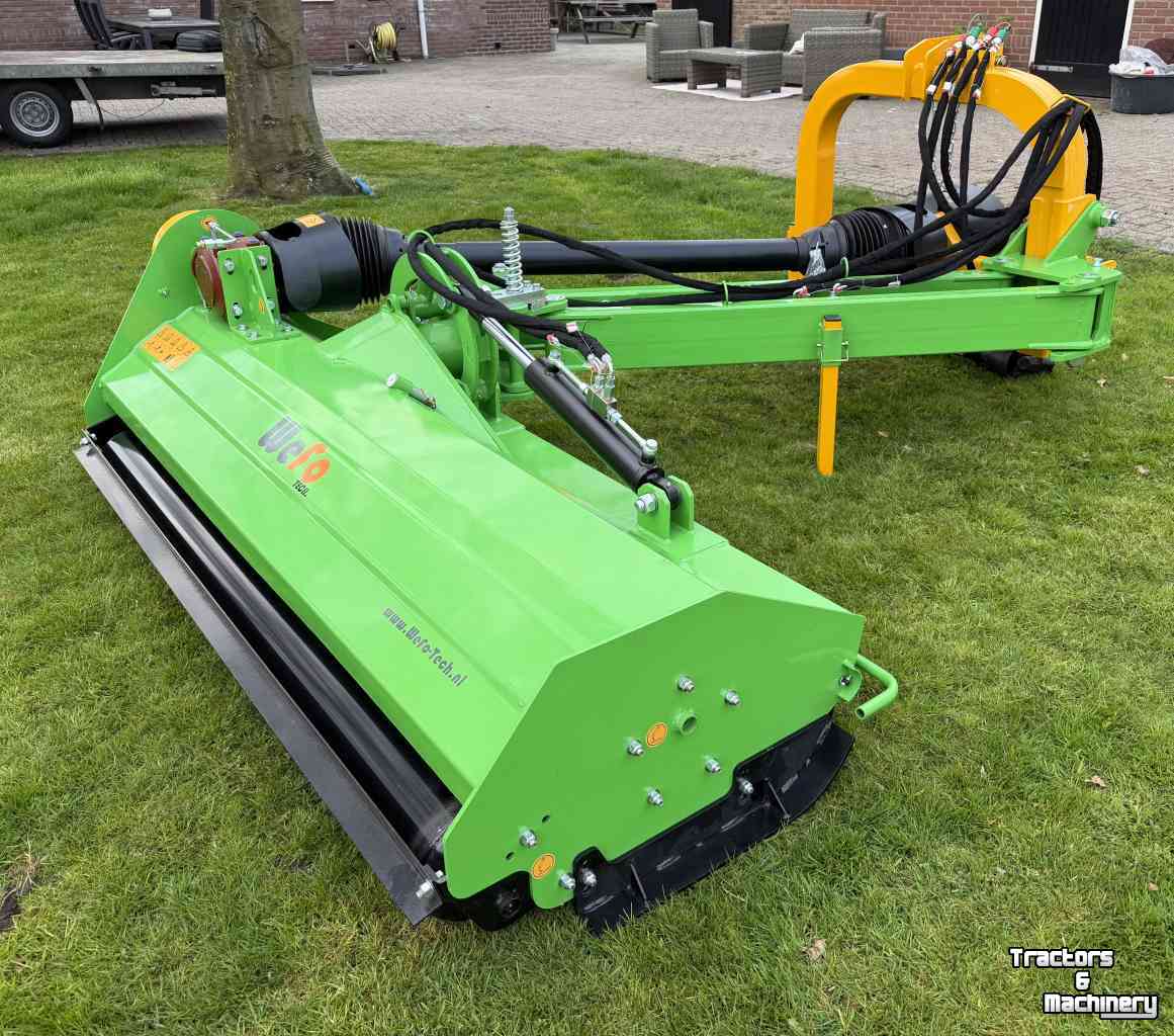 Flail mower  WeFo-Tech Verstekklepelmaaier Profi Klepelmaaier 180t/m220