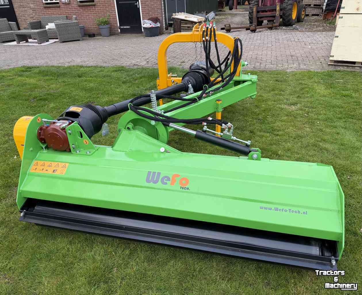 Flail mower  WeFo-Tech Verstekklepelmaaier Profi Klepelmaaier 180t/m220