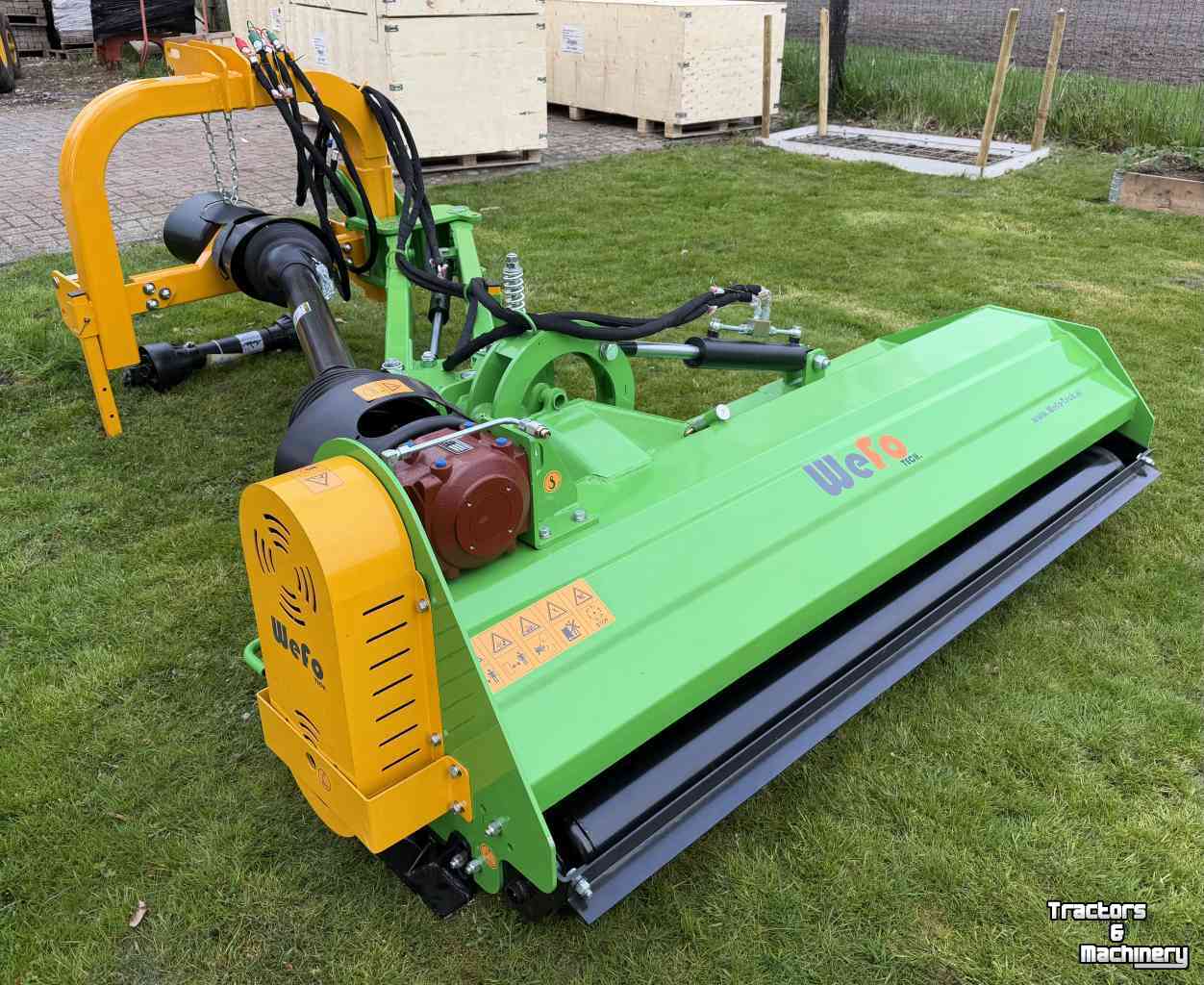 Flail mower  WeFo-Tech Verstekklepelmaaier Profi Klepelmaaier 180t/m220