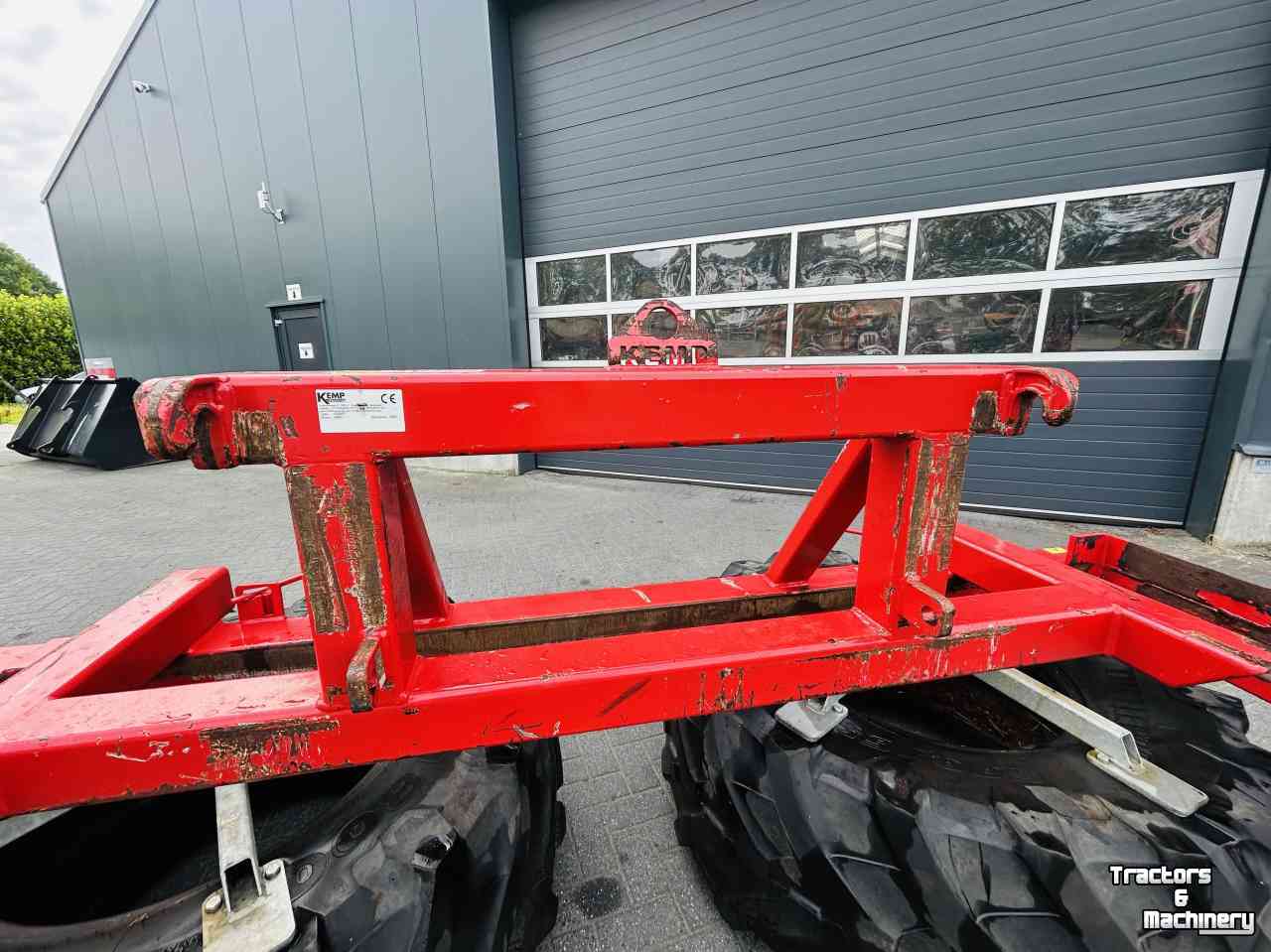 Feed sweeper wheel Kemp dubbele veegband