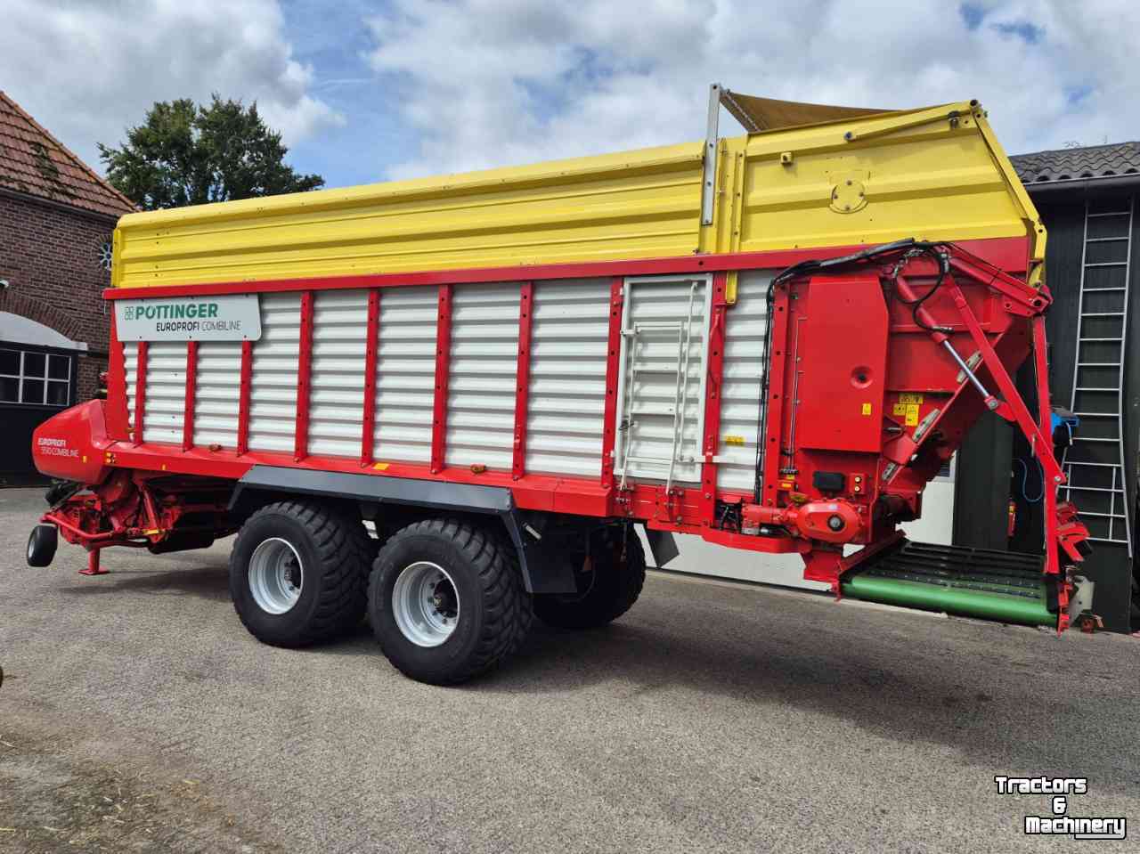 Self-loading wagon Pottinger Europrofi 5510 Combiline