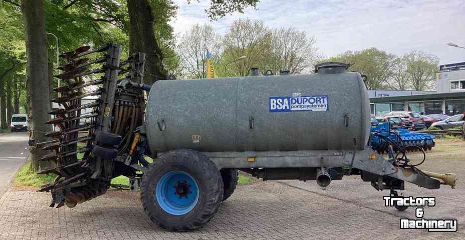 Slurry tank BSA Duport Mesttank + Slootsmid Bemester 6.2 m