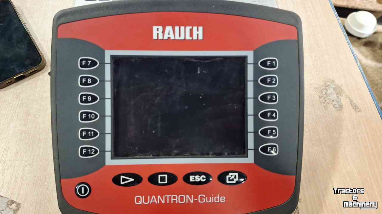 Fertilizer spreader Rauch Rauch Quantron-Guide Display