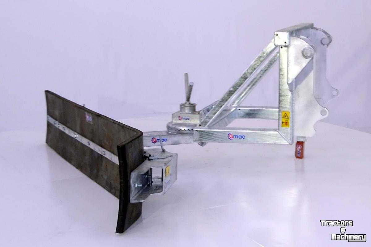 Feed Blade / Slide Qmac Modulo rubber voerschuif schuifbalk aanbouw Mailleux