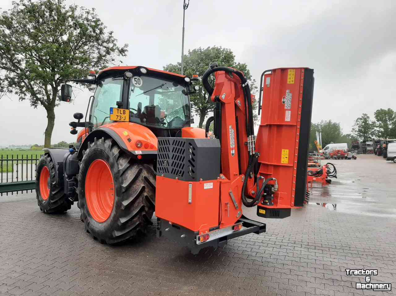 Mowing arm with flailmower Boxer Frontier 520-200 klepelmaaier - klepelmaaierarm