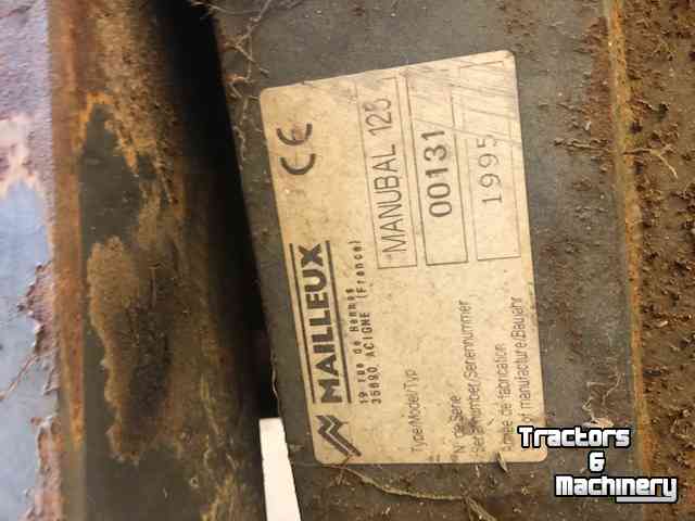 Bale clauw Mailleux Ronde balenklem MX