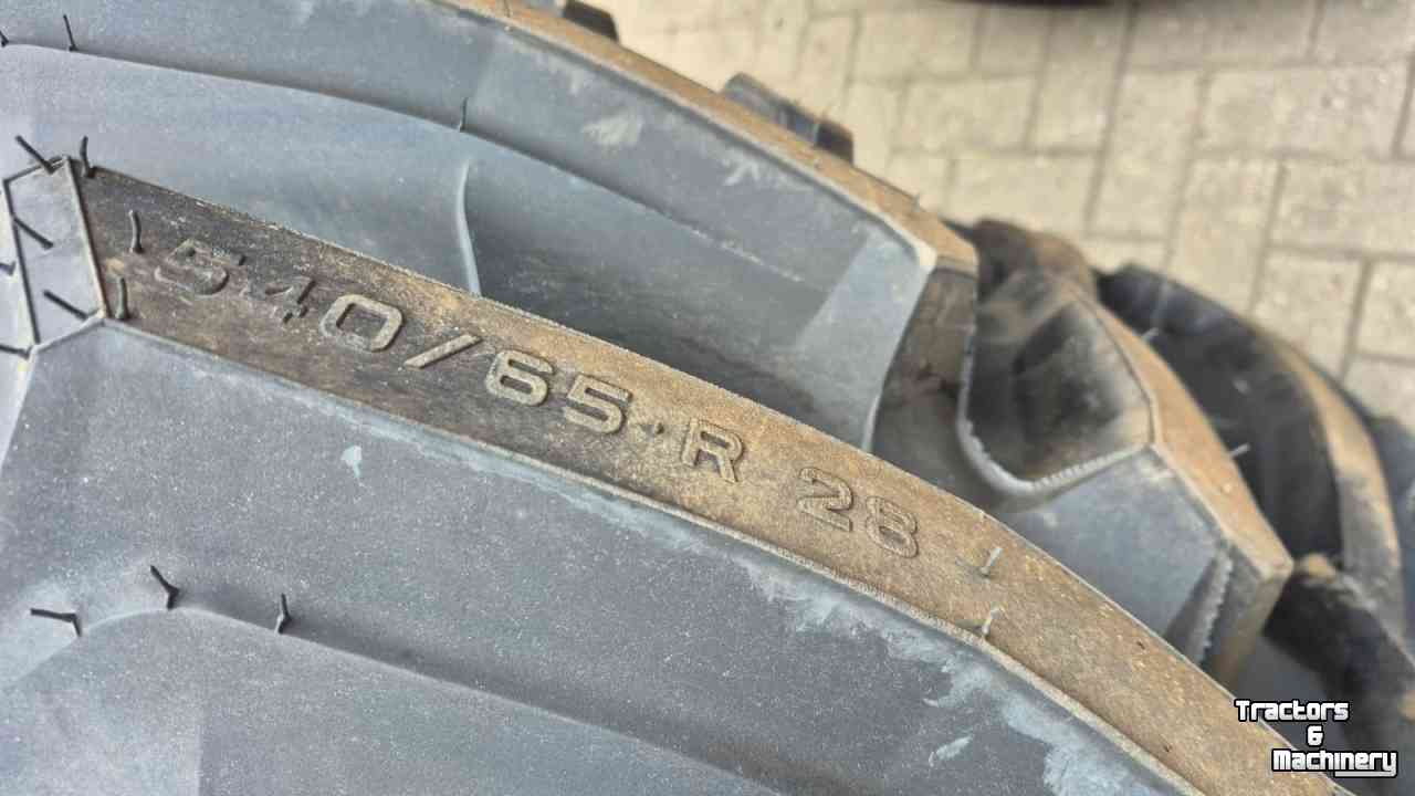 Wheels, Tyres, Rims & Dual spacers Trelleborg 540/65R28 NEW 100% + 650/65R38 NEW 100%