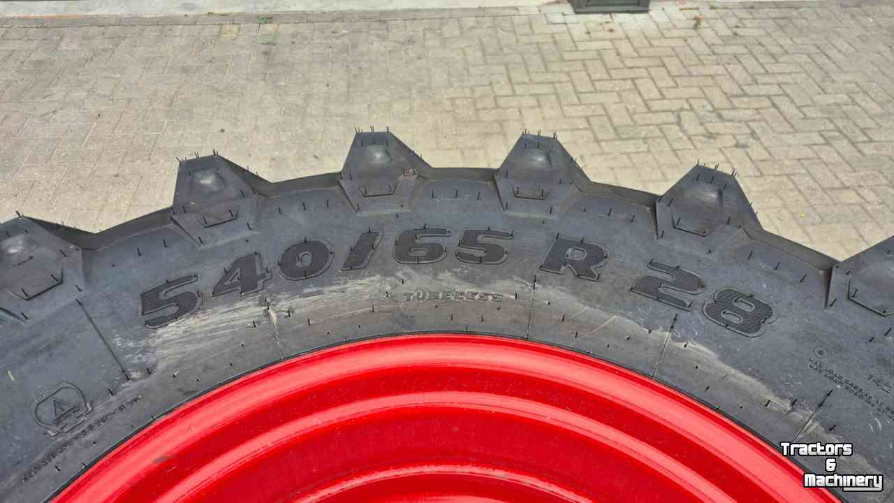 Wheels, Tyres, Rims & Dual spacers Trelleborg 540/65R28 NEW 100% + 650/65R38 NEW 100%