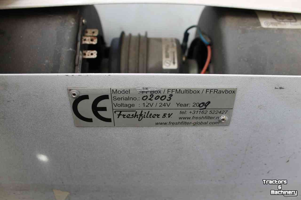 Other earthmoving and heavy equipment and accessories  FreshFilter FFBox FFMultibox FFRavbox overdrukunit overdruksysteem