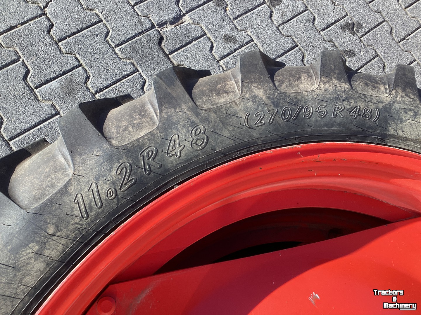 Wheels, Tyres, Rims & Dual spacers Alliance 11.2- r 48 ( 270 / 95 / r48