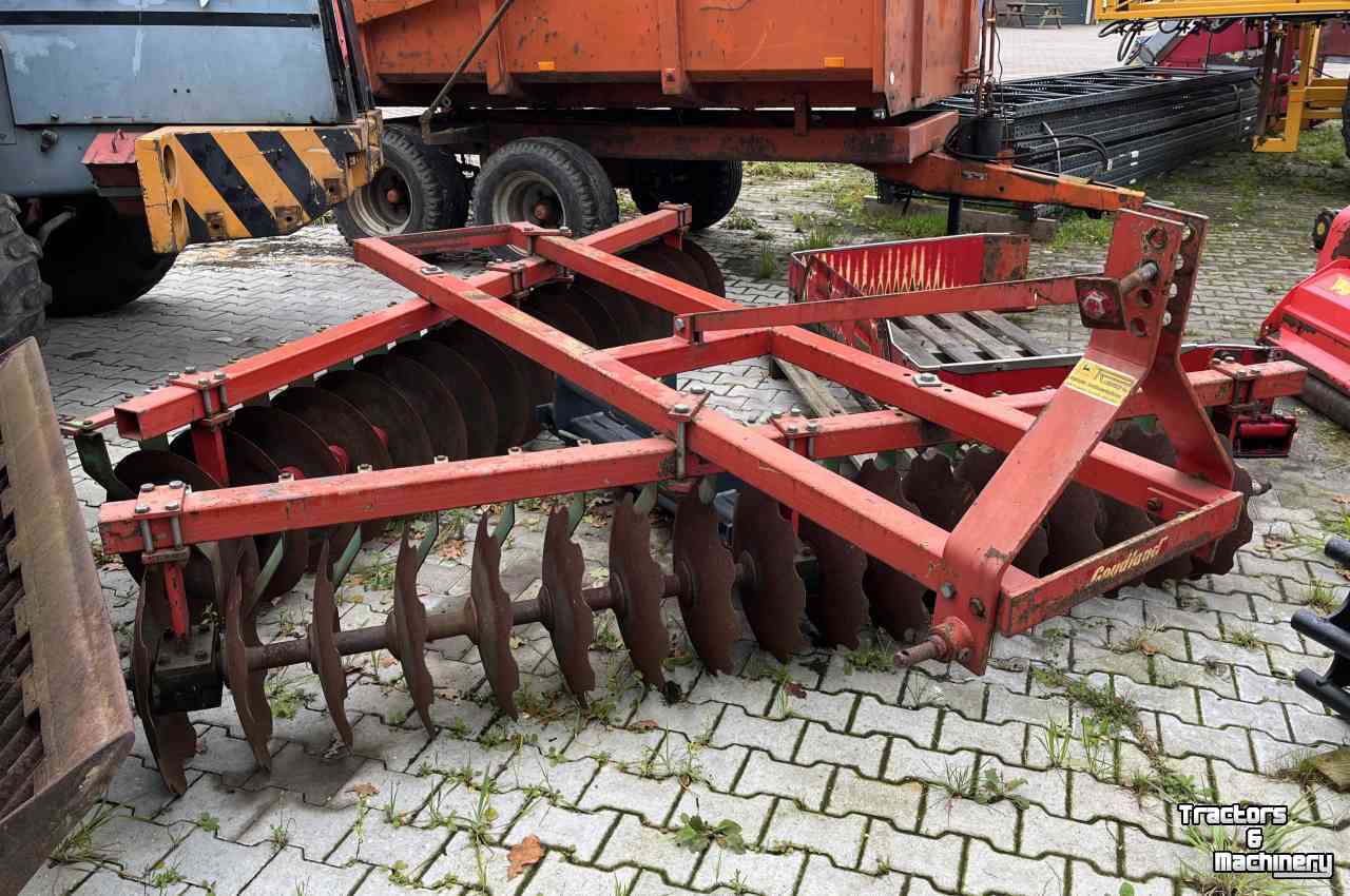 Disc harrow Goudland GSH 36 Schijveneg grondbewerking.