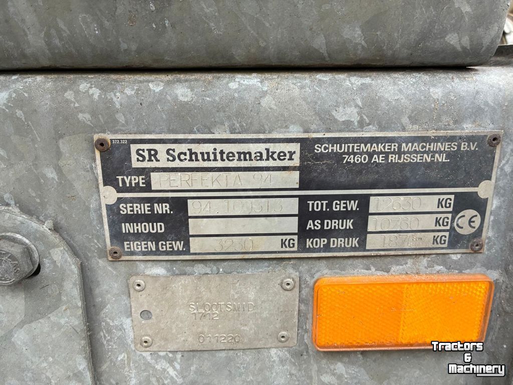 Slurry tank Schuitemaker SR PERFEKTA 94