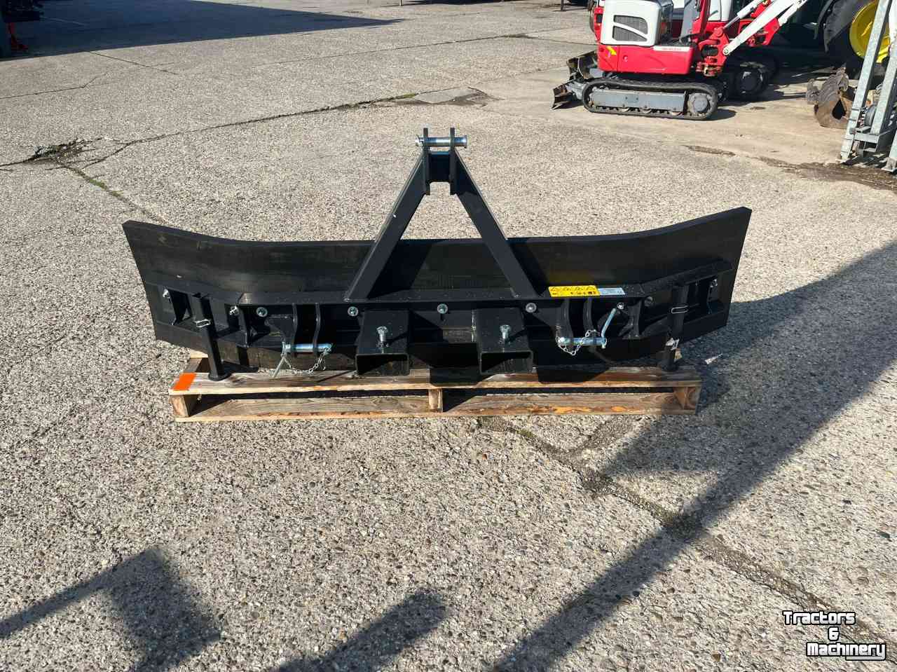 Manure scraper Talex Rubberschuif E101.220 | 3- punts | Lepelinsteek