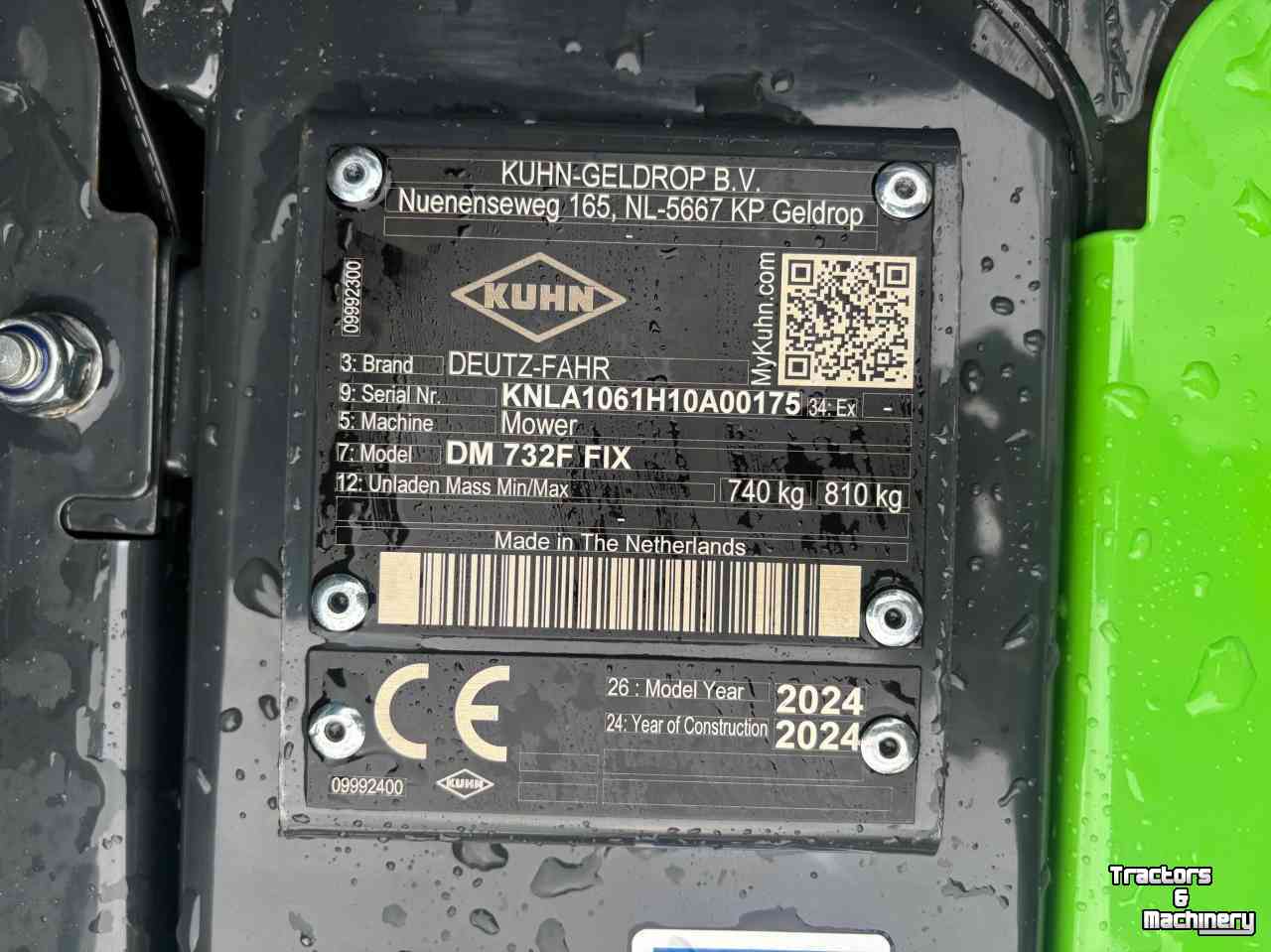 Mower Deutz-Fahr Drummaster 732F ( Kuhn PZ 3221 F )