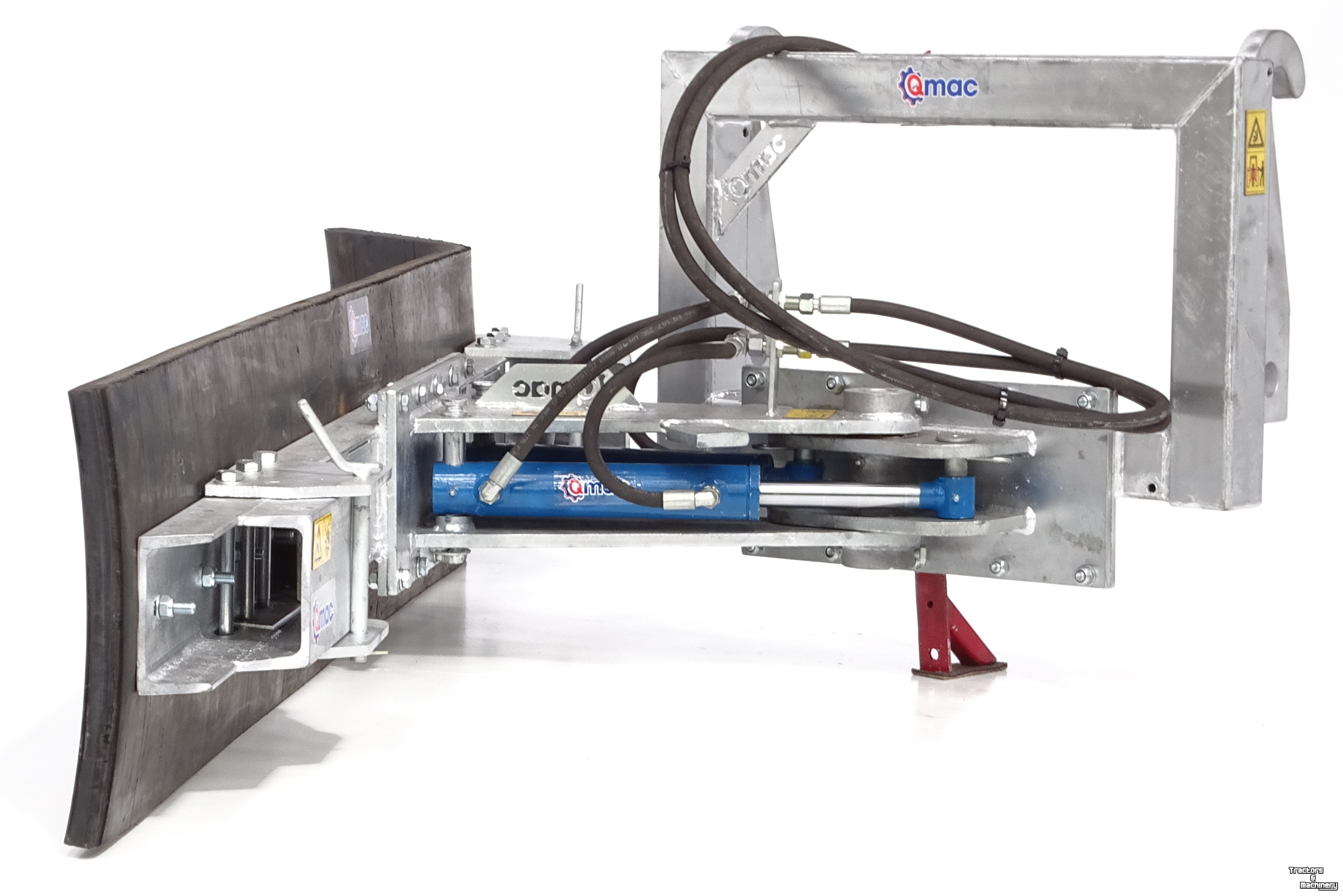 Rubber yard scraper Qmac Modulo Rubberschuif, Modderschuif, Erfschuif, Mestschuif