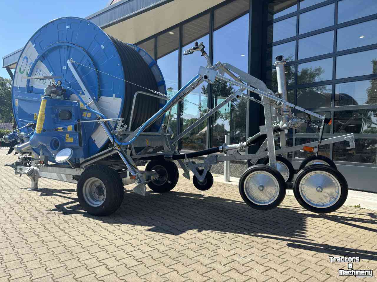 Irrigation hose reel Ocmis R3A 100-350 beregeningshaspel