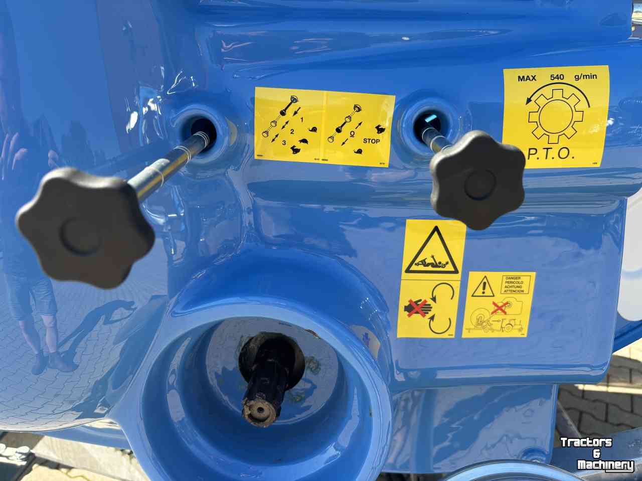 Irrigation hose reel Ocmis R3A 100-350 beregeningshaspel