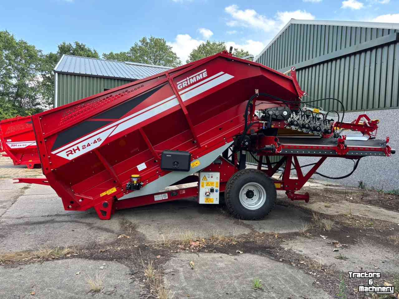 Receiving hopper Grimme 24-45 C9