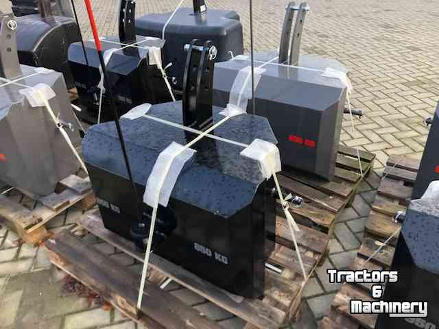 Frontweights  850 KG Staalgewicht compact