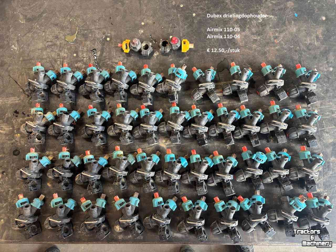 Diverse used spare-parts Dubex AP-Dubex Onderdelen