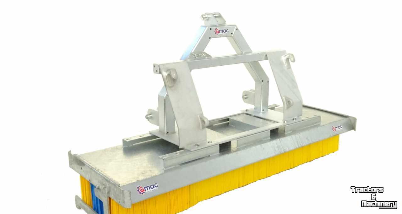 Sweeper Qmac Blokbezem adapter met Euro en 3punt