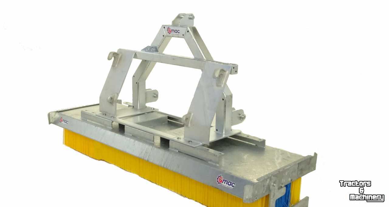 Sweeper Qmac Blokbezem adapter met Euro en 3punt