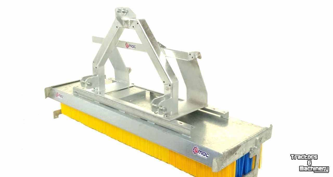 Sweeper Qmac Blokbezem adapter met Euro en 3punt