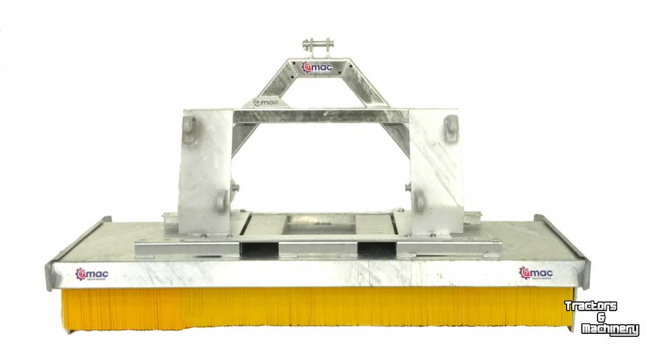 Sweeper Qmac Blokbezem adapter met Euro en 3punt