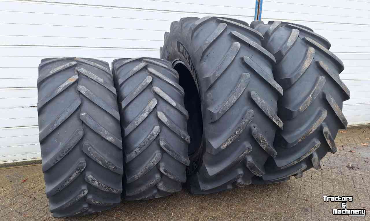 Wheels, Tyres, Rims & Dual spacers Michelin 650/65R38 +/- 40 mm + 540/65R28 25 tot 30 mm